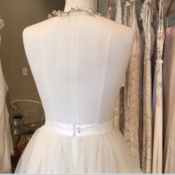 Wedding Prom Tulle Overlay Skirt - Picture 3 of 3